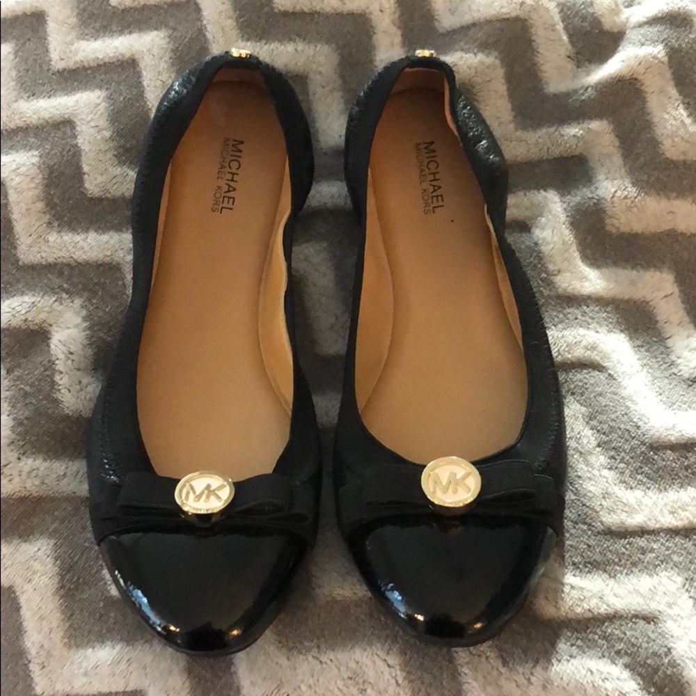 Michael Kors Black Flats